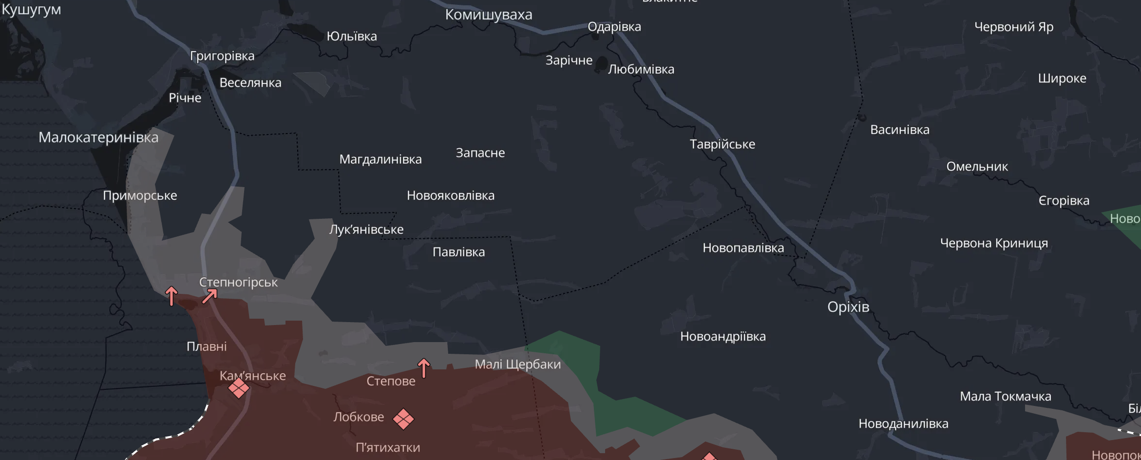 Путін наказав продовжувати наступ на Запоріжжя на тлі мирних переговорів